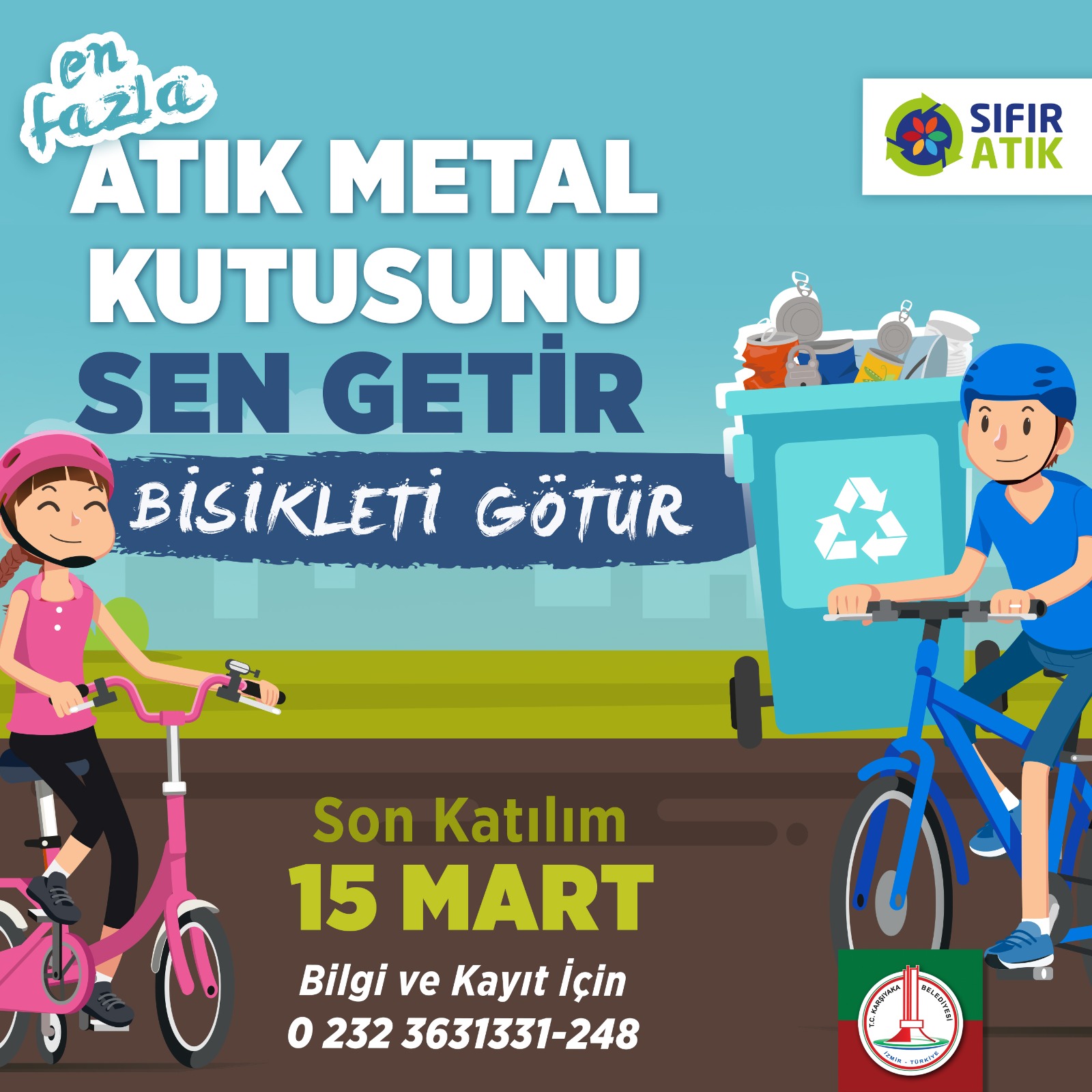 Karşıyaka Belediyesi’nden çevre için yeni kampanya