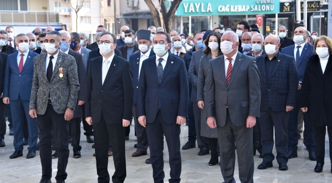Kemalpaşa'da Çanakkale Zaferi törenle anıldı