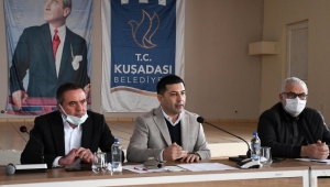 Kuşadası Belediye Başkanı Ömer Günel ve Cumhuriyet Halk Partisi Kuşadası İlçe Örgütü Bir Araya Geldi