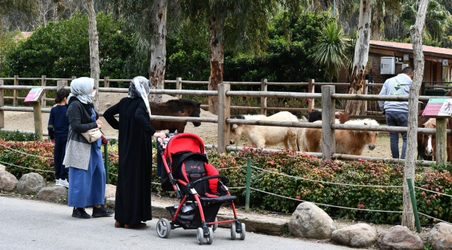 Pandeminin stresini Doğal Yaşam Parkı'nda attılar