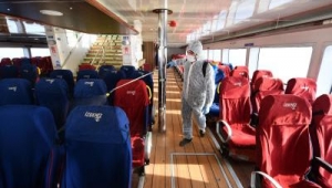 Toplu ulaşım araçlarına gün boyu dezenfeksiyon