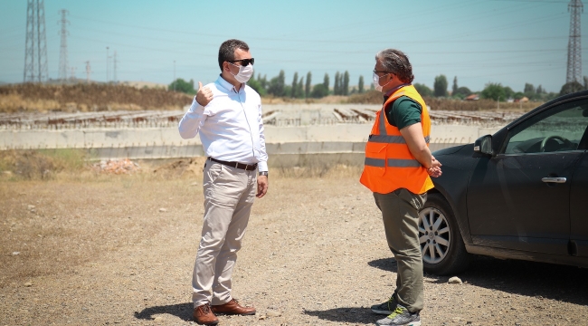 Bağlar mevkiindeki çiftçilere Başkan Koştu’dan müjde