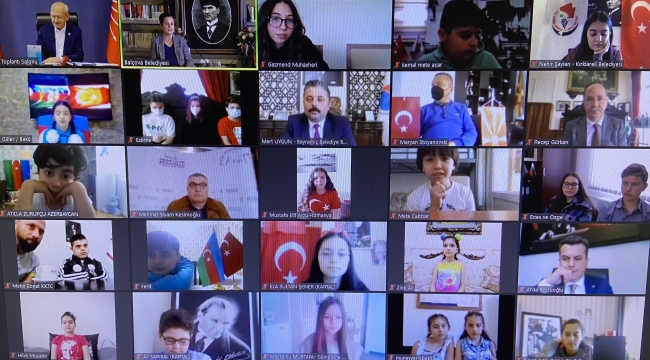Balçova Dünya Çocuklarına kardeşlik köprüsü oldu