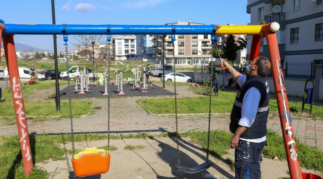 Buca Belediyesi parkları A’dan Z’ye yeniledi