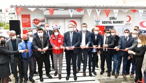 Çiğli’de “Sosyal Market” Hizmete Açıldı