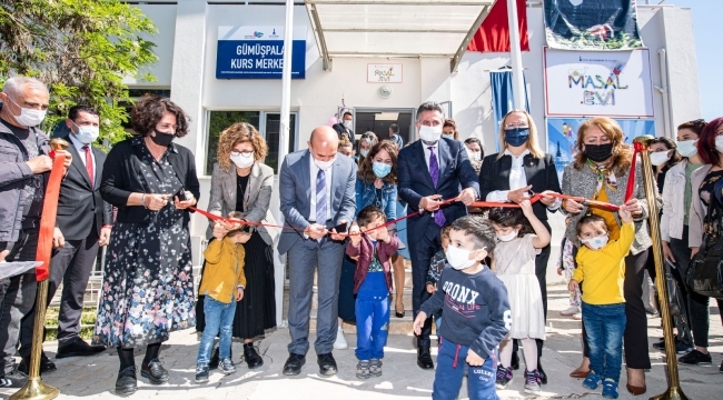 Onuncu Masal Evi Gümüşpala'da açıldı