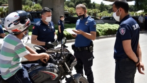 Bornova'da Emniyet ve Zabıta'dan Tam Kapanma denetimi