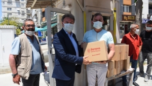 Bornova'da esnafa desteğe devam