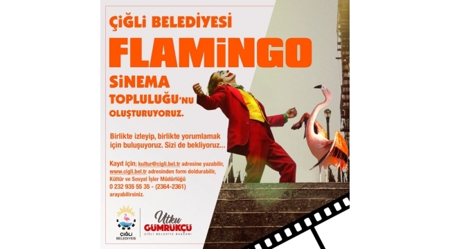 Çiğlili Sinemaseverler Flamingo Sinema Topluluğu'ndaBuluşuyor