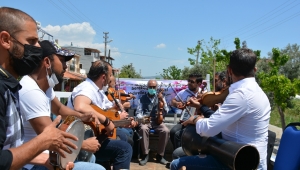 Dikili'de Hıdırellez Kutlamasında Müzisyenler Unutulmadı 