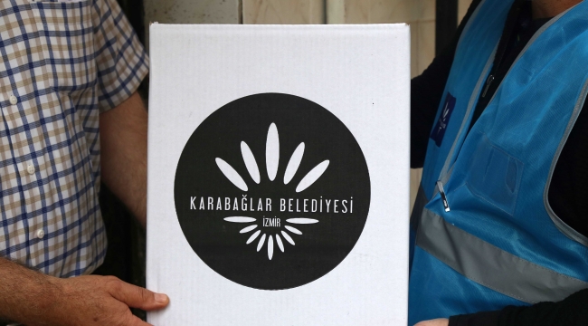 Karabağlar Belediyesi'nden yardım dayanışması