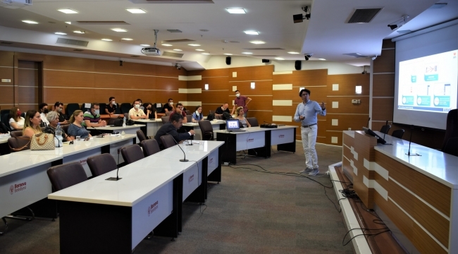Bornova'da çalışanlara afet eğitimi
