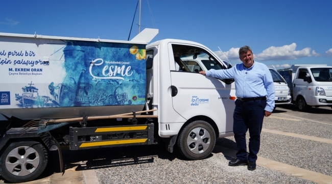 Çeşme'de dar sokaklar için 