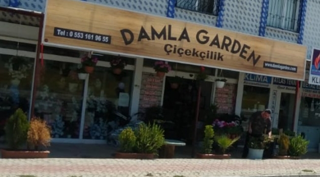 Damla garden çiçekçilik babalar gününde Didim'de hizmetinizde