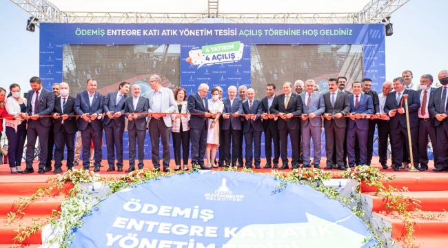 Kılıçdaroğlu Avrupa'nın en büyük entegre katı atık yönetim tesisini açtı