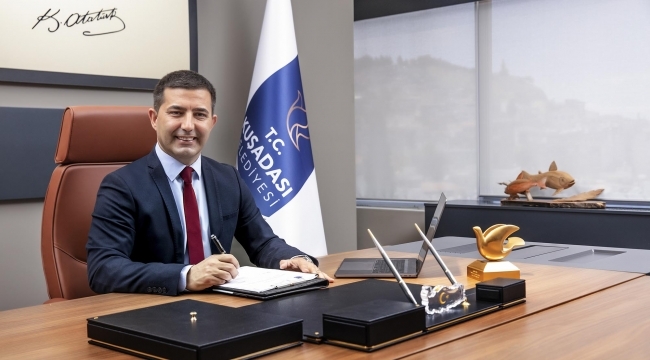 Barış Güvercini Kuşadası'nda