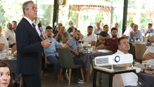 Başkan Arda Sarnıç’taki iş dünyasıyla buluştu