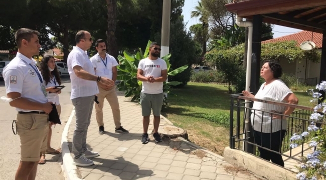 Başkan Ömer Günel'in Hizmet Ekibi Halkla İç İçe