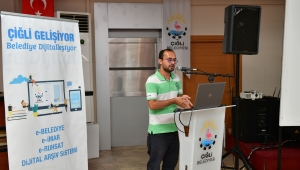  Çiğli’de Dijital Dönüşüm Projelerinin Tanıtımı Yapıldı