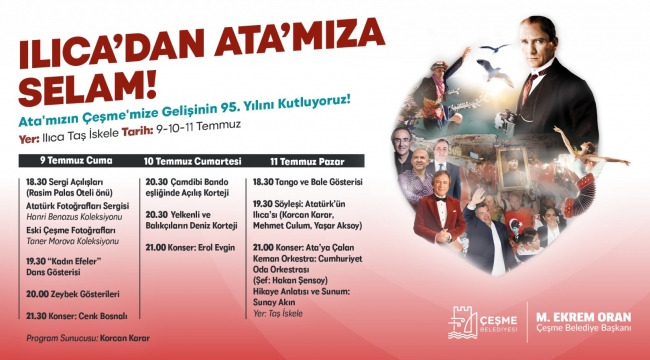 Ilıca’dan Ata’mıza selam!