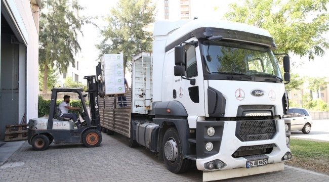 Karşıyaka’dan Manavgat’a dostluk eli uzandı