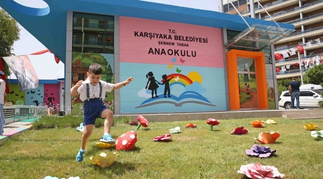 Karşıyaka yeni anaokuluna kavuştu!