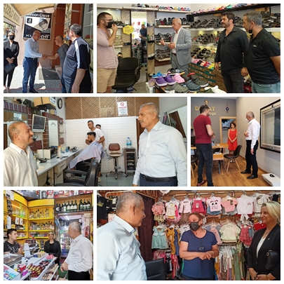 Karşıyakalı esnafa MHP'den dost eli 