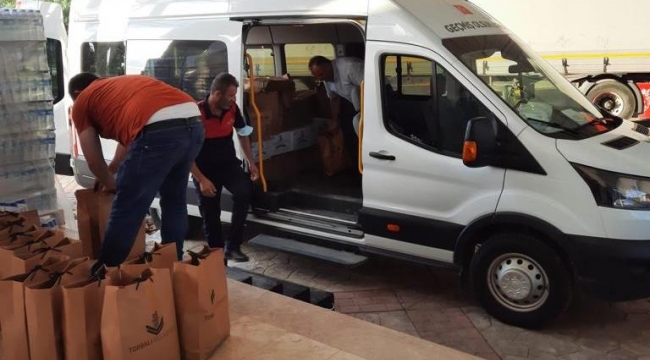 Torbalı Belediyesi’nden Arhavi’ye yardım eli