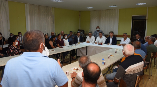 Başkan İduğ Naldöken’de STK temsilcileriyle buluştu