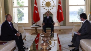 Cumhurbaşkanı Erdoğan Japonya Dışişleri Bakanı'nı kabul etti