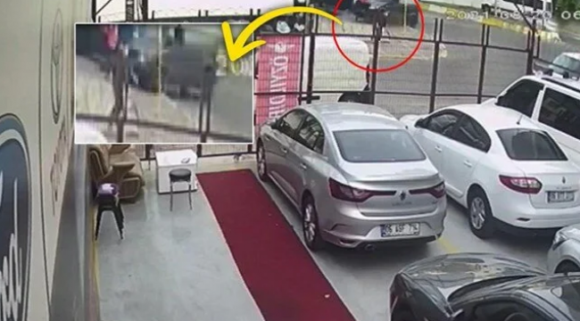 Ehliyetsiz sürücü kaldırıma çıktı: 1 kişi ağır yaralı