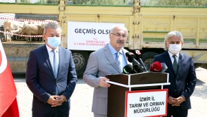 İzmirli çiftçilerden yangın bölgelerine anlamlı destek
