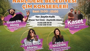 Narlıdere Belediyesi Çim Konserleri başlıyor!