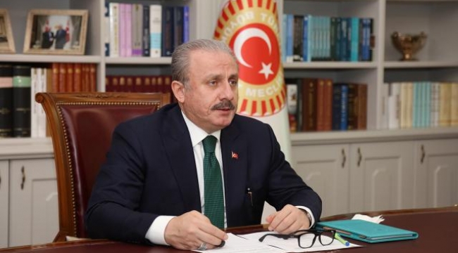 TBMM Başkanı Şentop'tan Endonezya'ya tebrik mesajı