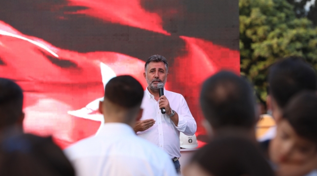 Temel atama töreninde Başkan Sandal'dan “Hodri meydan” çıkışı