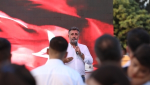 Temel atama töreninde Başkan Sandal'dan “Hodri meydan” çıkışı