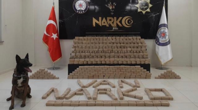 Van'da 125 kilogram eroin ele geçirildi