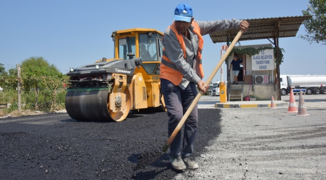 Yaz Döneminde Toplam 14 Bin 620 Ton Asfalt Atıldı