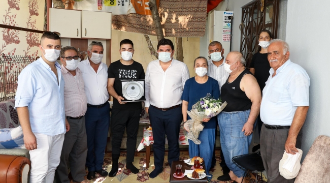 Başkan Kılıç’tan Kuzey Irak gazisine vefa ziyareti