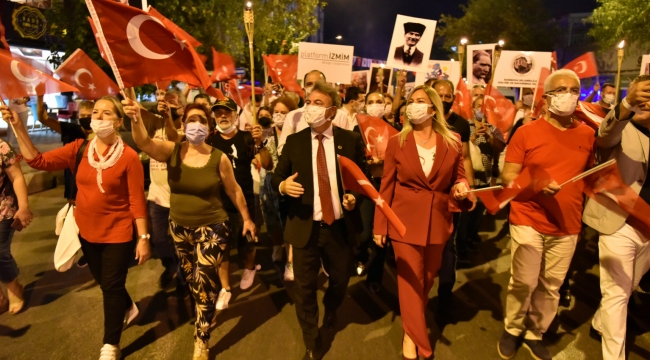 Bornova’da 9 Eylül coşkusu