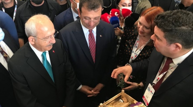 Kılıçdaroğlu Tarım Zirvesi’nde Buca standını gezdi