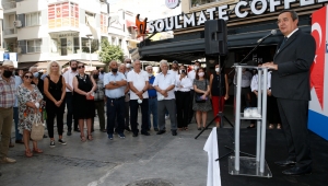 Konak’ta futbol camiasına yakışan anma