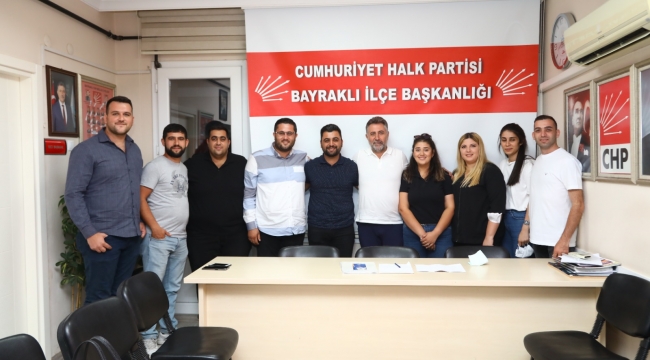 SERDAR SANDAL CHP BAYRAKLI GENÇLİK KOLLARI’YLA BULUŞTU