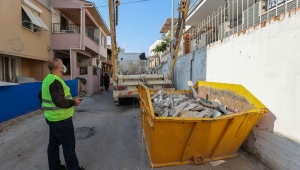 Buca’da günde 110 ton moloz toplanıyor