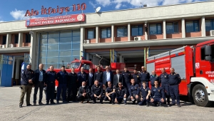 CHP’li Sertel’den Ankara itfaiyesine ziyaret