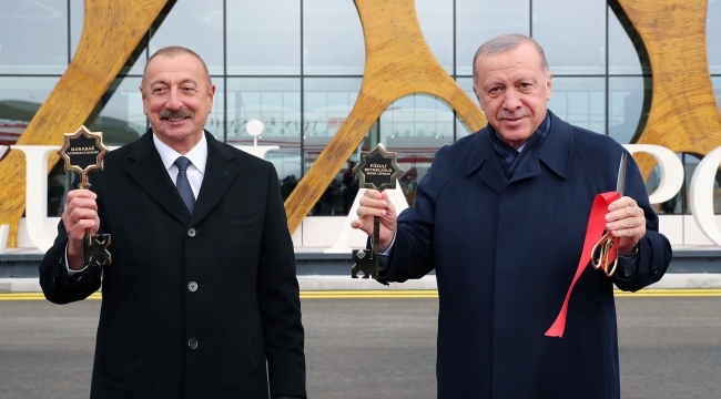 Cumhurbaşkanı Erdoğan Azerbaycan'da