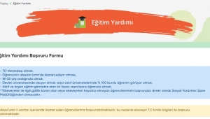 İzmir Büyükşehir Belediyesi’nin öğrenim desteği için başvurular devam ediyor