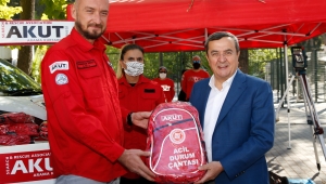Konak’ta depreme hazırlık tatbikatı yapıldı