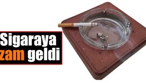 Sigaraya zam geldi