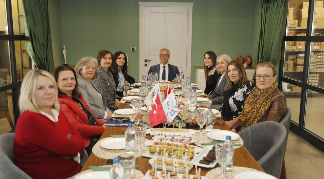 Başkan Arda girişimci kadınlarla buluştu